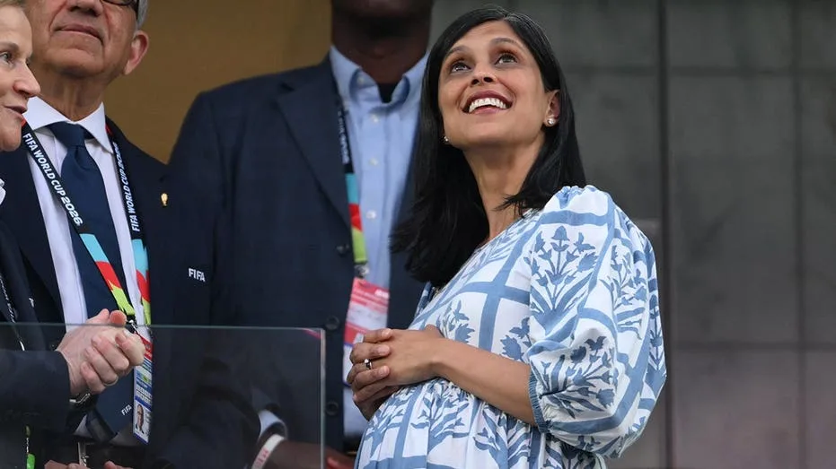 Second Lady Usha Vance Joins Star-Studded Crowd to Support Team USA in World Cup Finale