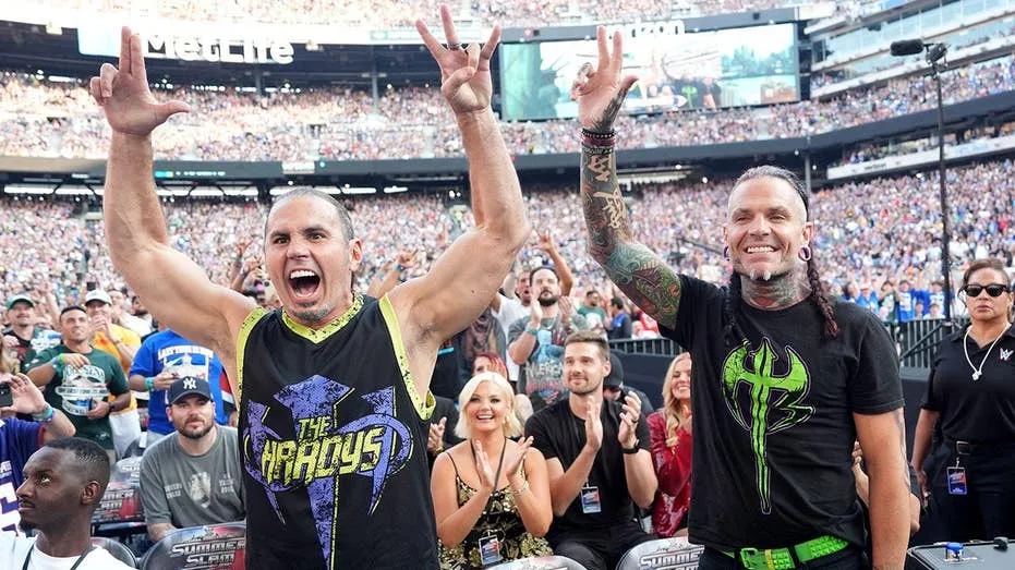 The Hardys Capture Fifth TNA Tag Team Championship at Slammiversary with Daring Ladder Maneuver