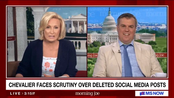 Television Host Accuses Senator Chris Murphy of 'Gaslighting' Over Candidate's Divisive Statements