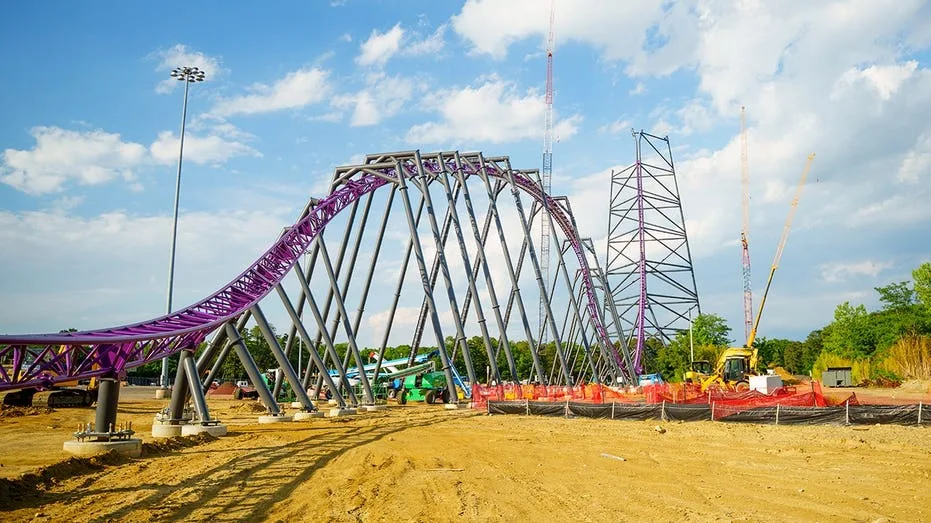 Six Flags Great Adventure's Mystery Coaster Reaches Record Height, Promises North American Firsts
