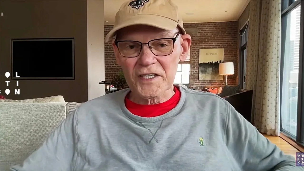 James Carville Disavows Iconic 'It's the Economy, Stupid' Slogan, Citing Concerns Over Trump