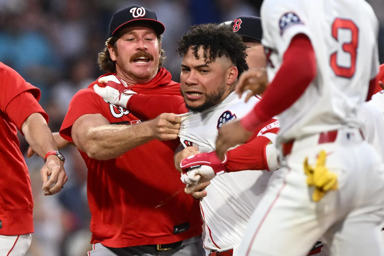 Nationals Pitcher Cade Cavalli Apologizes After "Sit Down, Boy" Remark Leads to Bench-Clearing Incident