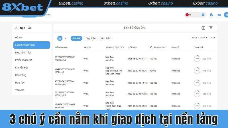 3 chú ý cần nắm khi giao dịch tại nền tảng