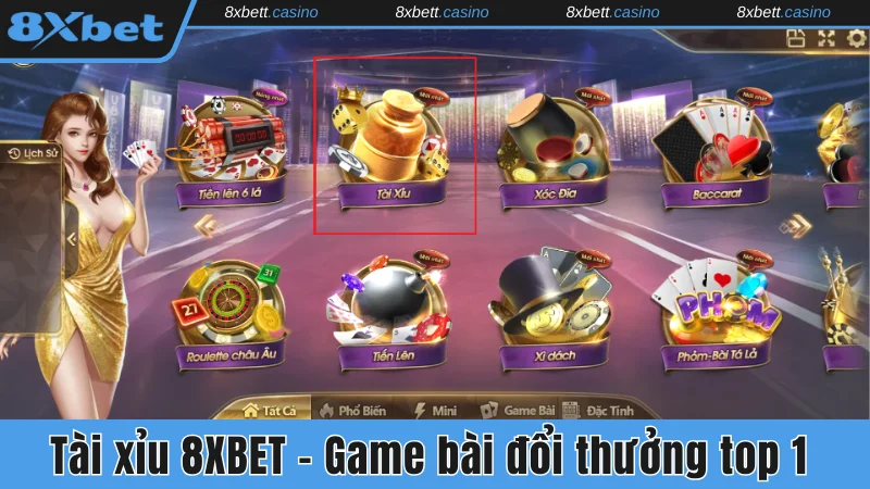 Tài xỉu 8xbet